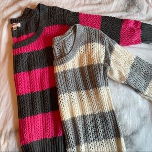 Striped sweater bundle